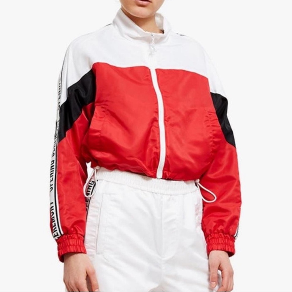 Opening Ceremony cropped zip-up jacket